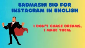Read more about the article 82+ 😎 Badmashi Bios for Insta Boys | Updated April 2025