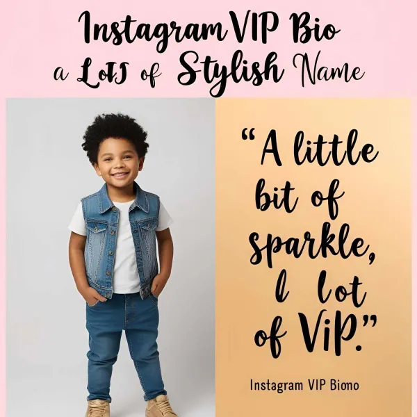 Instagram VIP Bio Stylish Name
