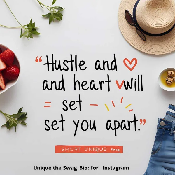 Short Unique Swag Bio for Instagram