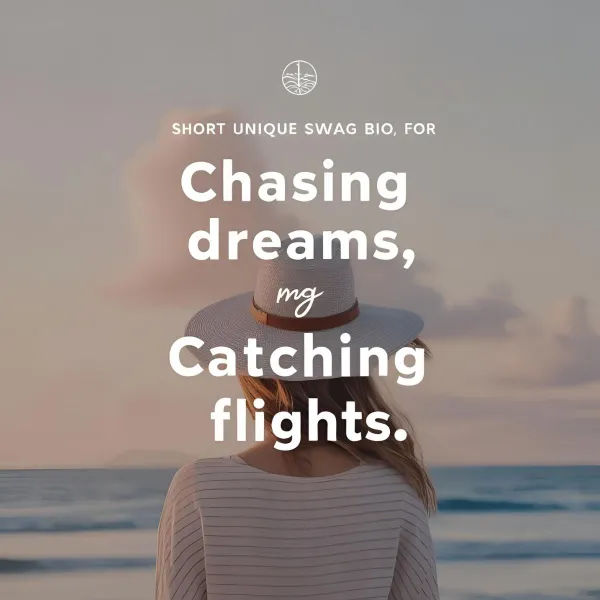 Short Unique Swag Bio for Instagram