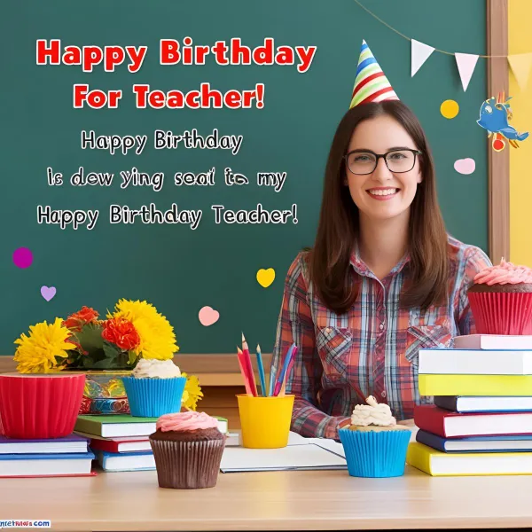 🍎 300+ Sweet Birthday Wishes for Teacher ✨ | Updated 2025