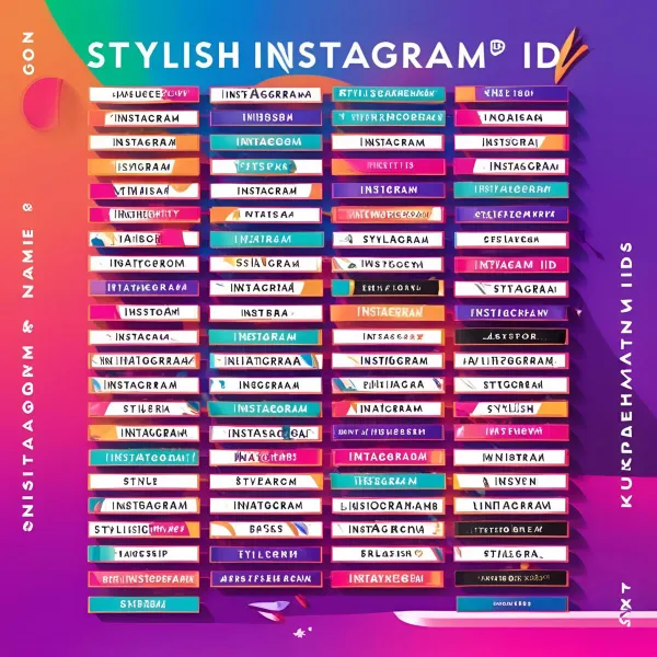 Stylish Instagram ID Names